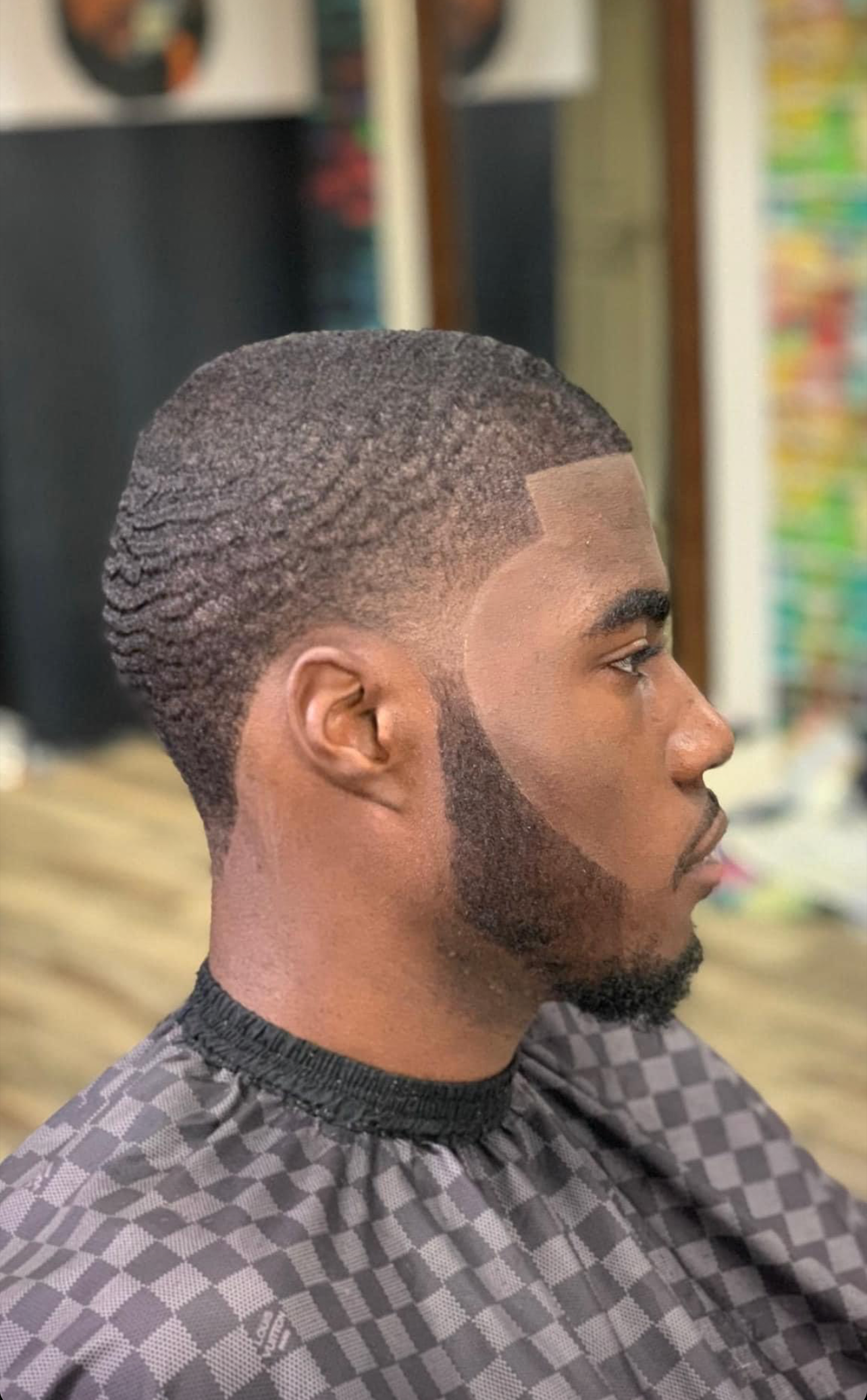 Kids haircut in studio